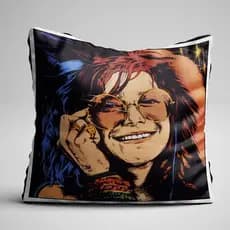 CAPA DE ALMOFADA JANIS JOPLIN 40X40CM