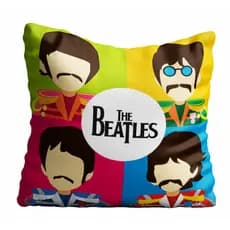 Capa de almofada Beatles -decoração-Beatles Banda  medida 40x40cm