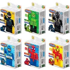 Mini defensor boneco de montar com 8 peças GGB