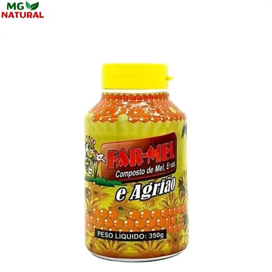 1 Und Farmel com Mel, Agrião 350ml