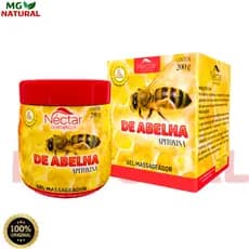 Kit 3 Gel Massageador Abelha 200g Néctar Cosméticos Original