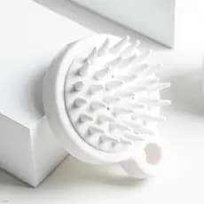Escova Massageadora de Couro Cabeludo Silicone para Banho