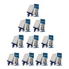 Kit 10 Velas Tripla Ação Premium Alcalina Filtro De Barro