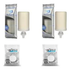 Kit 2 Velas Tripla Ação Filtro De Barro + 2 Boias Stéfani