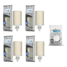 4 Velas Tripla Ação Stéfani Filtro Barro São João + 1 Boia