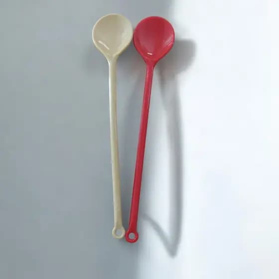 Kit 2 Colheres Redonda Grande Jolly para cozinha