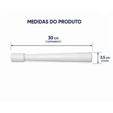 Pilão Batedor Socador Grande De Caipirinha Para Drinks E Cozinha Feijão 30 Cm