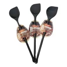 Kit 3 Colheres de Ponta Jolly Utensílio Doméstico para Cozinha