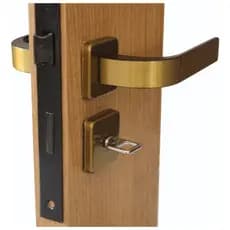 Fechadura para Banheiro Roseta 40mm Mgm Módena