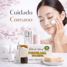 Sabonete skin care Porcelana dolomita efeito coreano pele de porcelana para manhcas acnes oleosidade