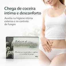 Sabonete de Melaleuca para candidiase coceira intima foliculite acne cravo espinha frieira