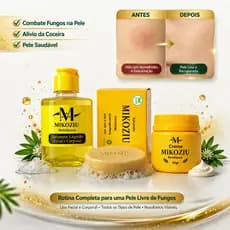 KIT MIKOZIU PARA fungos micose frieira coceiras mau odor e clareamento de axila e virilha
