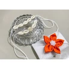 Kit moana, Flor, colar e tornozeleira.