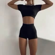 Shorts Curto Academia Corrida Fitness Malhação Caminhada Bermuda Feminina Legging Leg