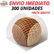 300 Forminhas Para Doces de Acetato Transparente Confeitaria Aniversários Casamento Decoração