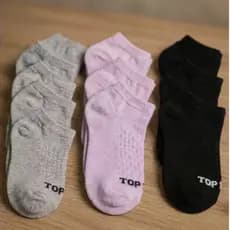 Kit 3 a 12 Pares Meia Feminina e Unissex Soquete 34 ao 39 100% Algodao.