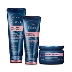Kit Siàge Volume Eudora Shampoo + Condicionador + Máscara