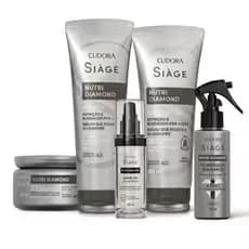 Kit Siàge Nutri Diamond Eudora (os itens da foto)