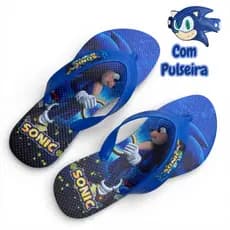 PROMOÇÃO Chinelo Infantil Menino com Pulseira Super Hérois Antiderrapante Confortável Leve do 25 ao 34