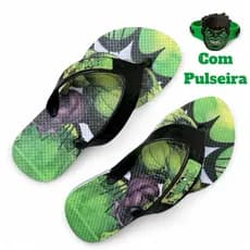 LANÇAMENTO Chinelo Infantil Masculino com Pulseira Divertida Confortável Antiderrapante Numeração 25 ao 34