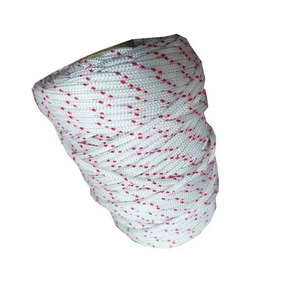 Corda Trançada Partida De Motor ou Varal 4mm Rolo 1kg +-100 Metros