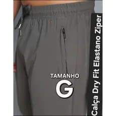 Calça Masculina Elastano Dry Fit Microfibra. TAMANHO G. SUPER OFERTA !!! Tecido Microfibra c/Elastano.