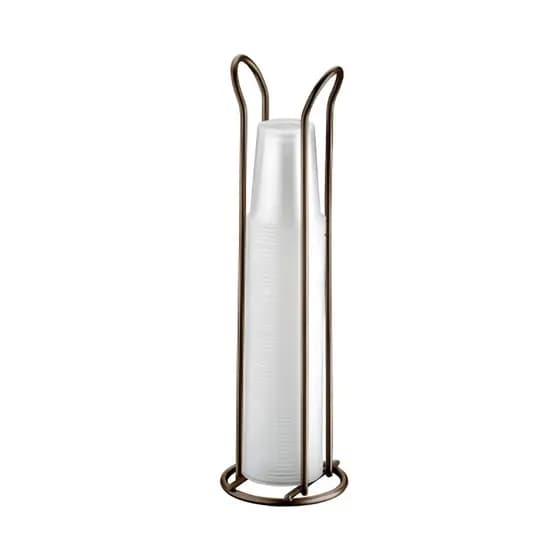 Organizador Suporte Porta Copos Descartáveis 50/80ml Cozinha Cor Café 1149CF Future