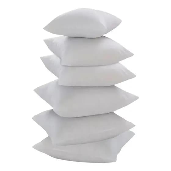 Kit 6 Enchimento Almofada Refil 45x45 Fibra Textil Ecológica