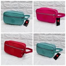 Necessaire Bolsa de Mão Bag Multiuso 2 Divisorias Unissex 6261