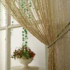 Cortina Para Decorção 1M x 2M para Decoração de Casa, Sala de Estar 8209