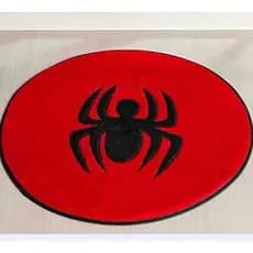 Tapete Infantil Redondo Homem Aranha Quarto 68cm X  68cm