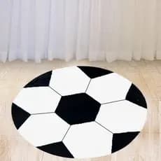 Tapete De Bola Para Quarto De Criança Infantil Decoração De Futebol