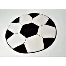 Tapete para Decoração Quarto Infantil Bola de Futebol