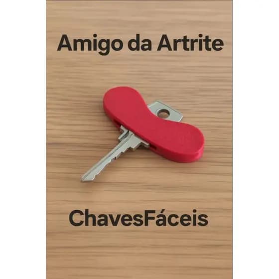 Capa de chave para ajudar pessoas com artrite ou mobilidade reduzida