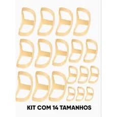 Tala de dedo para artrite (kit com 14 tamanhos) Envio imediato do Brasil
