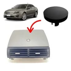 Botão Tampa Porta Objeto Painel Instrumento Tabelier Difusor Ar Central Ford Fusion 2004/2012