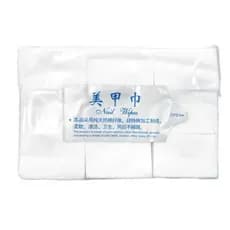 Algodão Prensado 100% Natural 1000 Unidades Remoção Esmaltes e remoção de Gel UV Nail Wipe