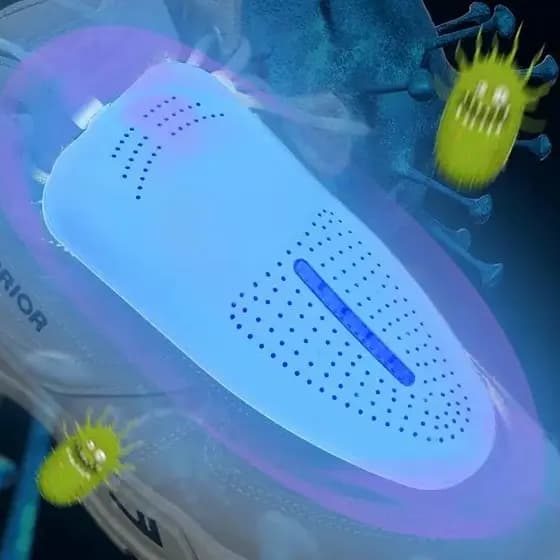 Secador De Tênis Meia Aquece 360 Graus Reduz Odor Uv Tomada Bivolt TV-628