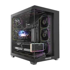 GABINETE GAMER AQUARIO S/FANS ROUND5 ASUKA BLACK