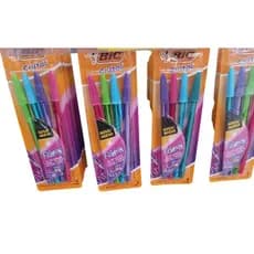 Canetas com 4 cores da Bic