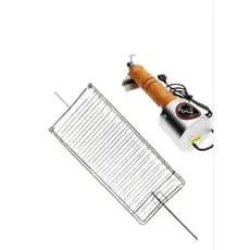 Espeto Elétrico Giratório BROTHER´S GRILL Linha Clássico  + Grelha Giratória (sem tridente)