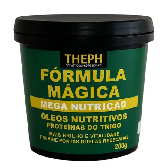 Máscara Capilar Fórmula Mágica de Nutrição Com Óleos e Proteínas
