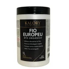 BTX Capilar Profissional Zero Formol Fio Europeu – Liso e Brilho Intenso 1kg