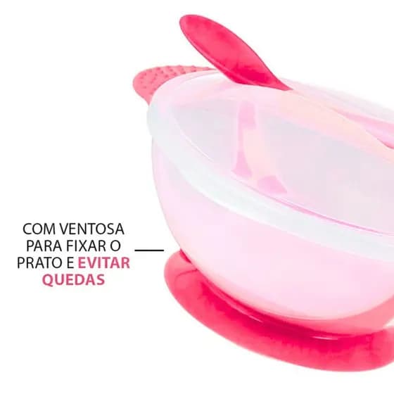 Porta Papinha Cs-12A Western Cor: Rosa