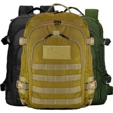 Mochila Titanium 35L Reforçada Resgate Modular Sistema Molle Ripstop Impermeável