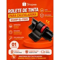 rolete para calculadora elgin mr 6124