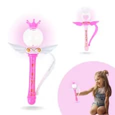 Varinha Mágica Com Luz Brinquedo Infantil Menina Fadinha