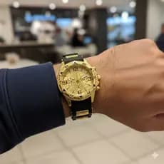 Relógio de Pulso Esportivo Masculino | Pulseira Borracha Confortável | Casual