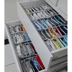 kit 6 Colmeia organizadora de gaveta 10 nichos organizador de meias, roupas, intimas, closet, bebe