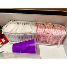 Colmeia organizadora absorvente e peças íntimas, Mirasol